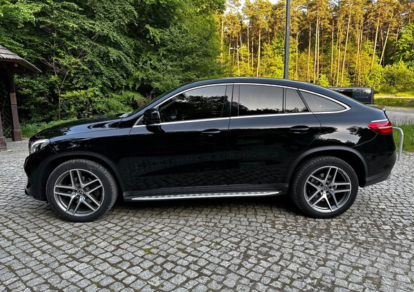 Mercedes-Benz GLE cena 239000 przebieg: 119000, rok produkcji 2018 z Góra małe 326